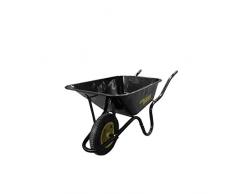 HTI-Line Schubkarre Hard Work Gartenschubkarre Mehrzweckkarre Muldenkarre Bauschubkarre Einradkarre Mistkarre Transportkarre Pferdemist