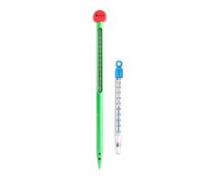 Lantelme Erdboden und Kompostthermometer Set 2 TLG. analog Garten Thermometer für Kompost Komposter Gewächshaus 6667
