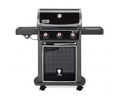 Weber 46415079 Gasgrill Spirit E-320 Classic, Schwarz, flexible Grillstation, 3 Edelstahlbrenner