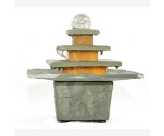 seliger Schiefer-Brunnen Mandala Zimmer-Brunnen Tisch-Brunnen