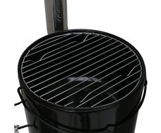 Kamino-Flam Eintopfofen mit Grillfunktion 17 l - Gulaschkanone aus Stahlblech emailliert - Gulaschkessel-Set 6-teilig - Suppenkessel Dreibein inkl. Zubehör - Ungarischer Gulaschkessel - Outdoor-Küche