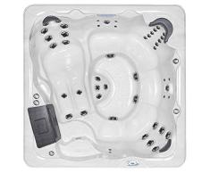 Sunrise Spas 870 Classic Outdoor Whirlpool/Garteninsel whirlpool4you Spa/Balboa M7 / O3 Ozon/Made in Amerika / 5-6 Personen Jacuzzi mit Liege Lounge/Hottub