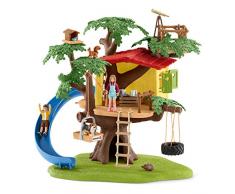 Schleich 42408 Abenteuer Baumhaus Bunt 40 x 34,5 x 10,5 cm