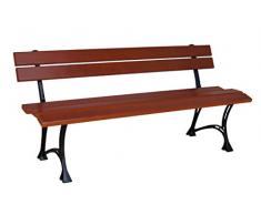 koma Parkbank Gartenbank Gartenmöbel Bank Gartenstühl Hersteller 160 cm (Teak)