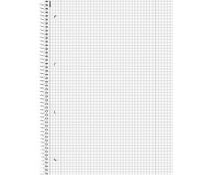 Brunnen 106742801 Notizblock/Collegeblock Student Zenart Motiv Krake, A4, kariert Lineatur 28, 90 g/m², 80 Blatt
