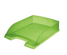 Leitz 52270056 Polystyrol grün Becken Aufbewahrungsschuppen Büro – Becken Aufbewahrungsschuppen Büro (Polystyrol, grün, A4, 255 mm, 35,7 cm, 70 mm)