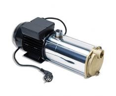 AMUR HAUSWASSERWERK HAUSWASSERAUTOMAT SELBSTANSAUGENDE KREISELPUMPE PUMPE INNO-TEC 1000 - LEISE ENERGIESPARSAME Edelstahl-Pumpe für Klarwasser zur Hauswasser