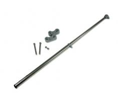 Flaggenstock für Reling Edelstahl Länge 50cm D14mm