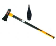 Lang Spalt-Hammer Spalt Axt Äxte Beile Fiberglas Holzspalter 95 cm Spalthammer 3 Kg