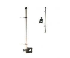 ARBO-INOX Flaggenstockhalter Flaggenstock Edelstahl Nylonhalter
