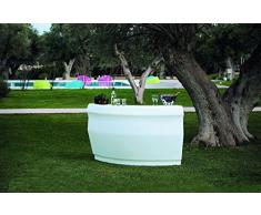 Modum Outdoor Cocktailbar LED beleuchtetes Bar-Set Pemba in Italienischem Design für Garten/Balkon/Terrasse