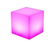 Paddia Creative LED Hocker Party im Freien Nachtlicht Dekorative Beleuchtung für Zuhause Kinder Nachtbett Schlafzimmer Verfärbung Würfel Licht Farbwechsel Stimmungslampe Gartenbar Möbel Sitz