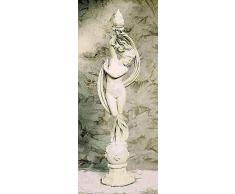 pompidu-living Venus auf Kugel, Steinfigur, Gartenfigur Farbe Sandstein Farbe Sandstein