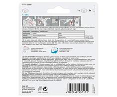 tesa 77781 Deckenhaken Tapeten & Putz-Selbstklebender ideal zur Befestigung von Deko-Objekten-hält bis zu 0,5kg/Haken-spurlos ablösbar, Weiß