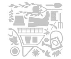 Sizzix Thinlits Stanzschablonen 23 Stk 664379 Gartenschuppen von Sophie Guilar, Mehrfarben, Einheitsgröße