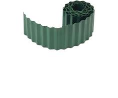 Connex Flexible Rasen- und Beeteinfassung - grün - 9 m Länge & 20 cm Höhe - Aus schlagfestem Kunststoff - Einfach zu montieren - Zuverlässige Wurzelsperre / Rasenkante / Beetbegrenzung / FLOR14220