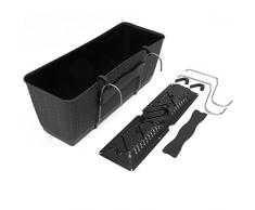 Blumenkasten Ratolla Blumentopf Geländerkasten 49 x 16 x 17,5cm 12 Liter inkl. Selbstbewässerungssystem Anthrazit