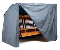 Kronenburg Schutzhülle Hollywoodschaukel Gartenschaukel mit 2 Reißverschlüssen Abdeckung für Gartenmöbel - 420 D Oxford Gewebe