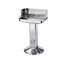 Greemotion 481503 Edelstahl-Säulengrill Morpheus 58 x 37 x 90 cm