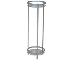 Heinz Hofmann 3191.AG Blumenständer / Metall / Alufarben / B. 27 x T. 28 x H. 66 cm