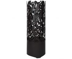 Esschert Design Feuersäule – Flammen aus Carbonstahl, Maße 39 x 39 x 118 cm