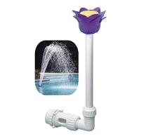 ZXL Wandbrunnen und Blumenbeeten Pool über den Boden Schwimmbad Brunnen Spaß Sprinkler