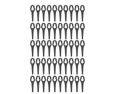 50er Deluxe Universal-Abnehmmesser für Handmäher für BOSCH ALM 28 30(Schwarz)