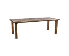 Pureday Gartentisch Ponto Vintage-Look Holz Rechteckig Natur