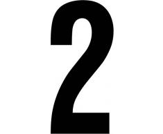 RZB Zimmermann Ziffer sw 120mm 99223.013.2 f.d.superflache HNL Beschriftung für Hausnummernleuchte 4010319325523