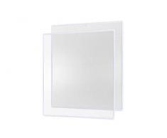empasa Insektenschutz Fenster Fliegengitter Alurahmen Basic weiß, 120 x 140 cm 2er Set