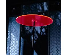 Cazador-del-sol ® | Uno | Sonnenfänger rot, Durchmesser 20 cm, 1,75 Meter hoch - das Original