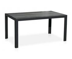 KMH®, Alu-Gartentisch *Tuco* grau 150 x 90 cm (#106077)