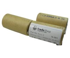 Hochleistungs Ni-MH Akku 3,6V/3,7V 3000mAh für Gardena Rasenkantenschere, Grasschere, Gartenschere, Grasschneider Accu 3 Accu3 (2315, 2500, 2500-00.630.00)