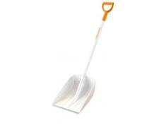 Fiskars Schneeschaufel 36 cm Kunststoff mit Alukante, weiß 141002