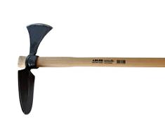 Adler Wiedehopfhacke mit Ovalblatt 1800g mit gefirnestem 1050mm Stiel