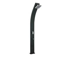 Steinbach Speedshower Slim Line Deluxe Solardusche, Schwarz, 25 x 13,5 x 225 cm