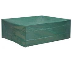 Kronenburg Schutzhülle Sitzgruppe Abdeckhaube, Grün, 70 x 200 x 160 cm - Abdeckung für Gartenmöbel - weitere Schutzhüllen wählbar