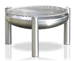 Edelstahl Grill, Ø 60 cm, RICON, deutsche Herstellung