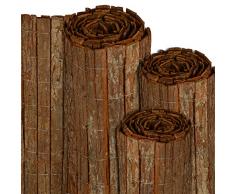 Sol Royal Sichtschutzmatte Rinde SolVision R63 90x300 cm Sichtschutz Natur als Wind- & Blickschutz für Garten & Balkon