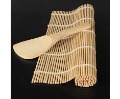 EP OWX Hochwertige Sushi Maker Kit Bambus Reis Roll Form Küche DIY Mould Roller Matte Und Reis Paddel Set C3010