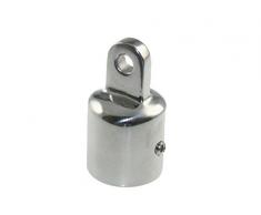 Endkappe Sprayhood Verdeckbeschlag Sonnensegel Bimini 19-30mm ARBO-INOX Größe 22 mm