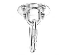 EKKONG Deckenhaken Hängesessel, Edelstahl Professionell Deckenhalterung Boxsack Halterung Boxsack Halterung Liebesschaukel Sling Trainer Hängematte Befestigung, Belastbarkeit bis 400KG