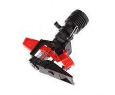 Rasensprenger Schwinghebelregner 360° Impulsrenger Sektorenregner, 3/4 Zoll Anschluss