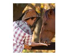 eBoot 2 Stück Kopfnetz Gesicht Mesh Kopf Abdeckung für Outdoor Liebhaber zum Schutz von Fliegengitter Mosquito Mücke und Anderen Flies (Schwarz)