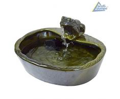 AMUR GARTENBRUNNEN SOLAR BRUNNEN SOLARTEICHPUMPE SOLAR SPRINGBRUNNEN SOLAR WASSERSPIEL FROSCHPARADIES ZIERBRUNNEN Frosch VOGELBAD SOLAR Pumpe Solar Teichpumpe SOLAR Set für Garten Teich TERRASSE