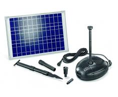 Solar Teichpumpenset Roma 25W Solarmodul 1300 l/h Förderleistung Gartenteich Pumpenset Teich 101722