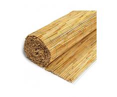 Pflanzen-Versand Sichtschutz Schilfmatte Schilfrohrmatte Lärmschutz Windschutz Strohmatte (160 x 600cm)