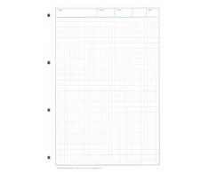 Kieserblock 16C "BRUNNEN" 50 Blatt / Rautiert - DinA4 / 80 g