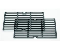 Profi Cook GGS Gußgrillrostset für PC-GG 1179, das perfekte Zubehör für den ProfiCook Gasgrill, Schwarz
