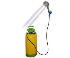 mooderff Campingdusche Solardusche Tasche，8/15L Tragbare Solar Gartendusche Outdoor Warmwasser Dusche Reisedusche Mit Duschkopf, Schlauch, Griffstange Und Seil Zum Aufhängen